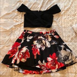 Two Piece Formal Dress
